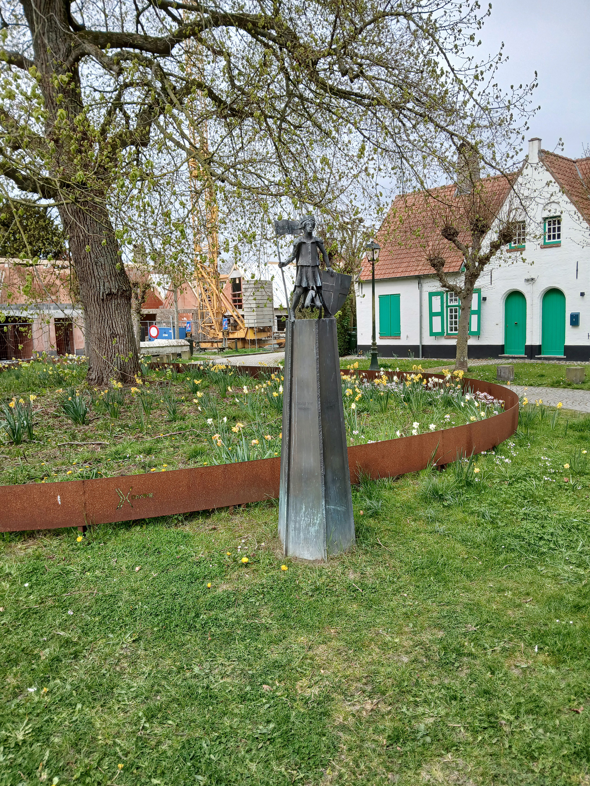 Village of Damm, near Zeebrugge